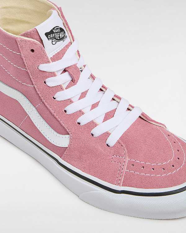 Pink Vans Sk8-Hi Tapered Women Sneakers | VN6821973