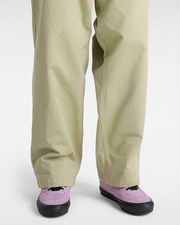 Purple Vans Half Cab Men Skate Shoes | VN9310578