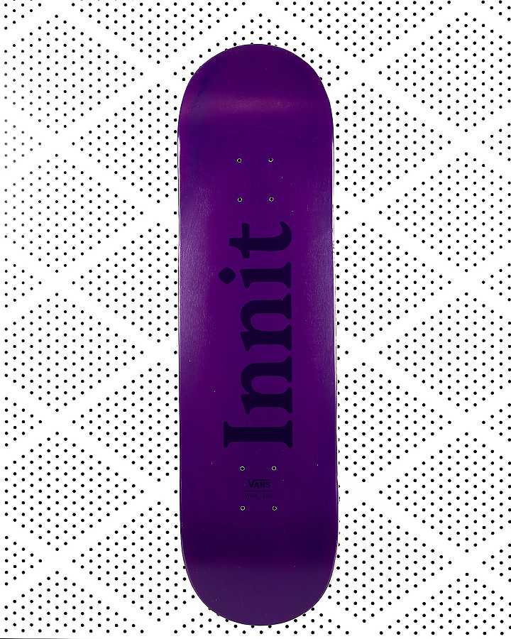 Purple Vans Innit Unisex Skateboards | VN9143085