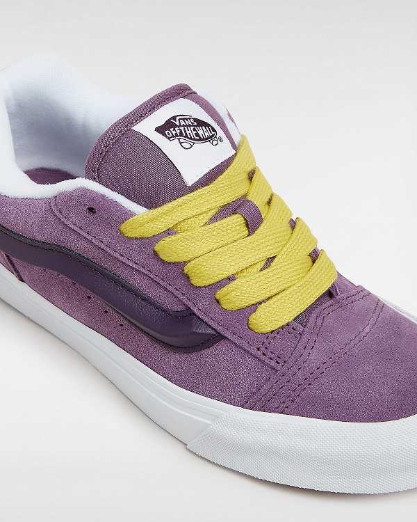 Purple Vans Knu Skool Men Sneakers | VN0274863