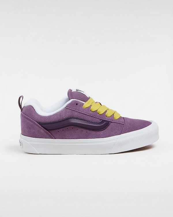 Purple Vans Knu Skool Men Sneakers | VN0274863
