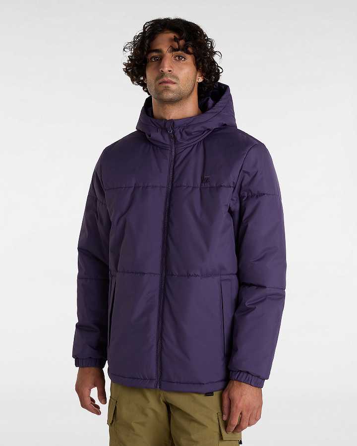 Purple Vans MTE Norris Men Puffer Jacket | VN0734168
