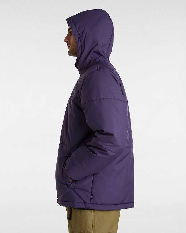 Purple Vans MTE Norris Men Puffer Jacket | VN0734168