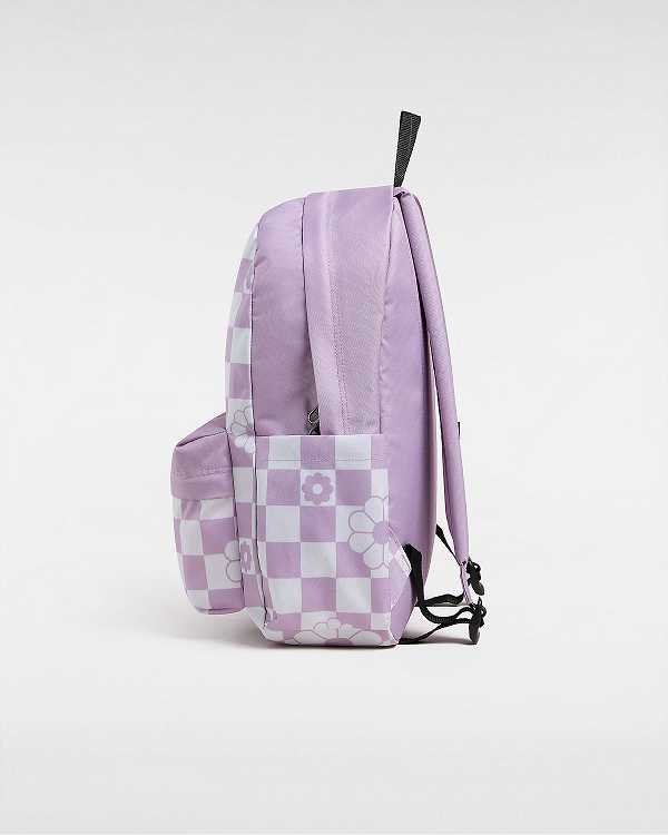 Purple Vans Old Skool Classic Unisex Backpacks | VN6318405