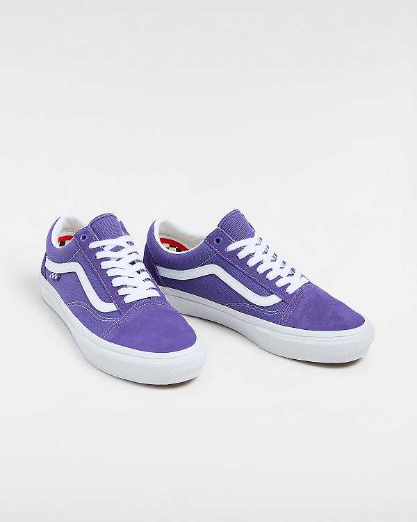 Purple Vans Old Skool Women Skate Shoes | VN6415830