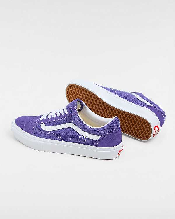 Purple Vans Old Skool Women Skate Shoes | VN6415830