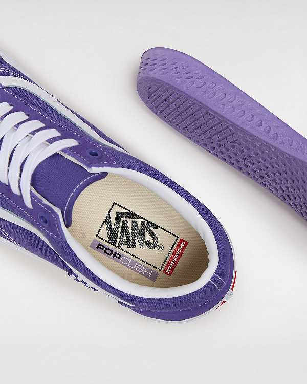 Purple Vans Old Skool Women Skate Shoes | VN6415830