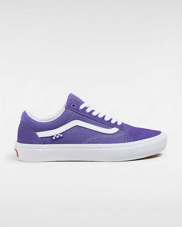 Purple Vans Old Skool Women Skate Shoes | VN6415830