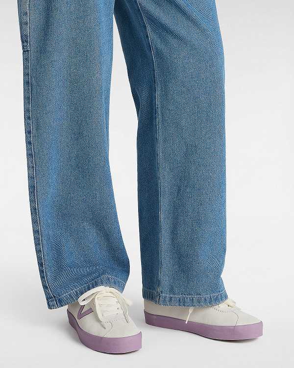 Purple Vans Sport Low Men Sneakers | VN8045619
