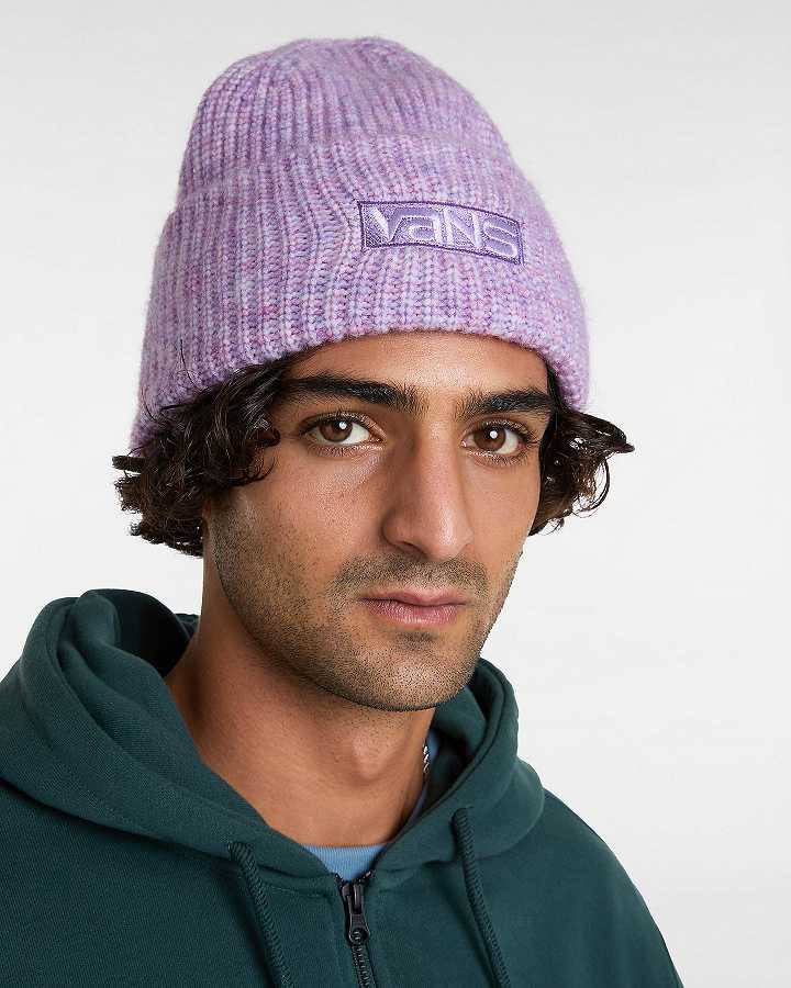 Purple Vans Sunnyside Cuff Unisex Beanie | VN3691472