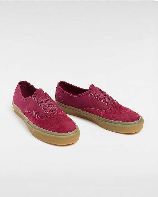 Red Vans Authentic Men Sneakers | VN0419658