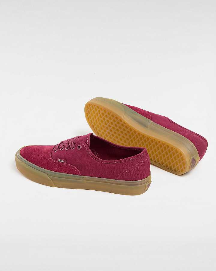Red Vans Authentic Women Sneakers | VN4695371
