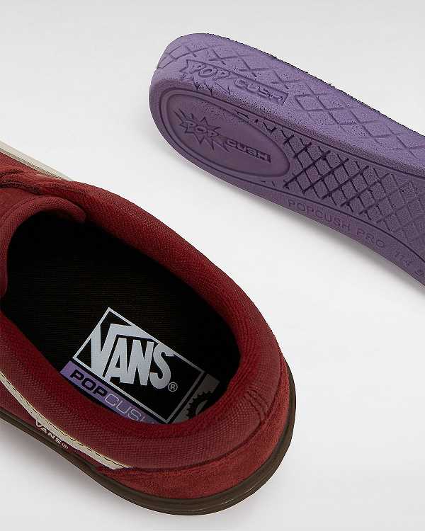 Red Vans BMX Style 114 Women Sneakers | VN0185932