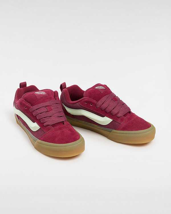 Red Vans Knu Skool Women Sneakers | VN6514239