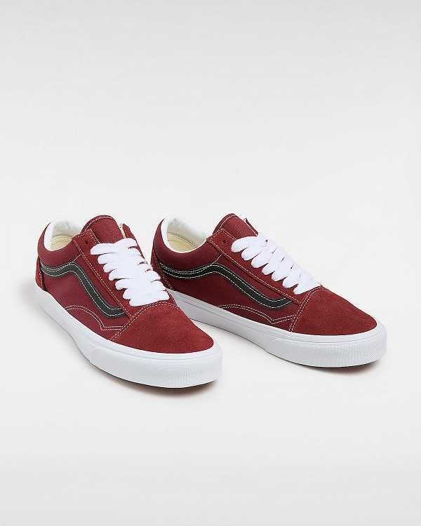Red Vans Old Skool Men Sneakers | VN6402197