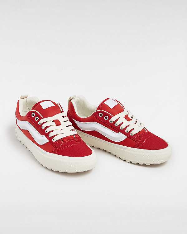 Red Vans Premium Knu Skool MTE-1 Women Sneakers | VN0721843