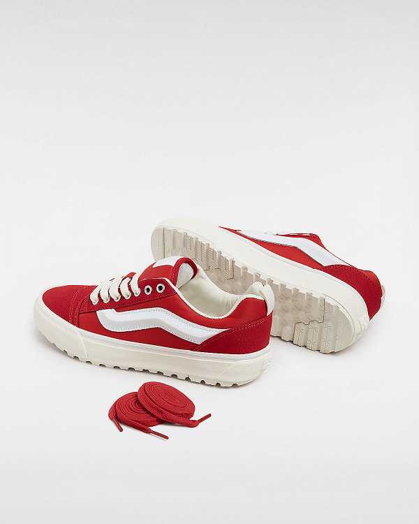 Red Vans Premium Knu Skool MTE-1 Women Sneakers | VN0721843