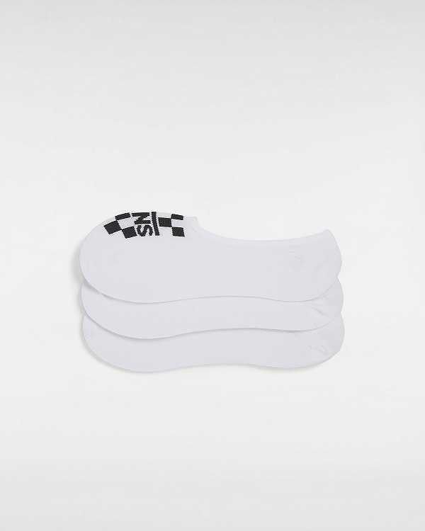 White Vans Classic Canoodle (3 Pairs) Unisex Socks | VN5082146