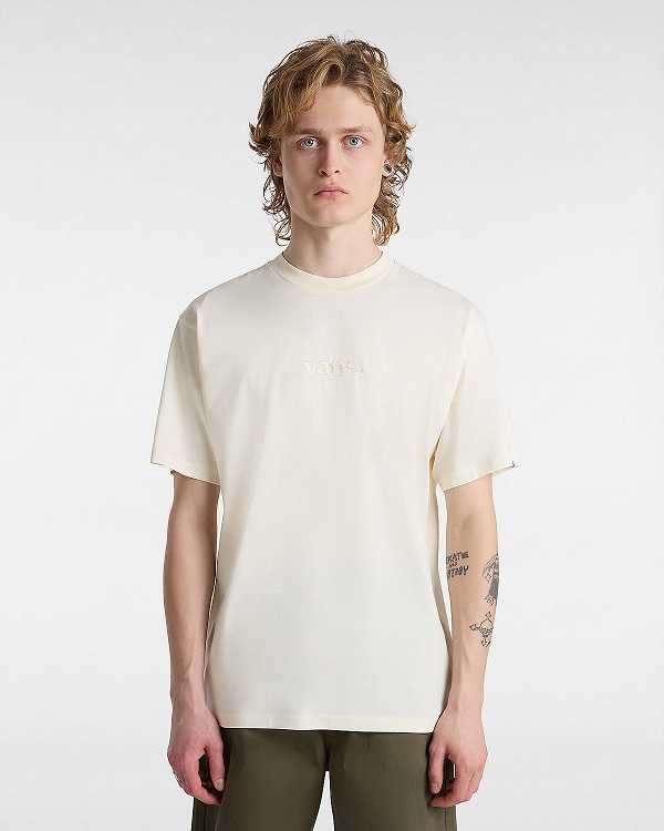 White Vans Essential Loose Women T Shirts | VN5986742