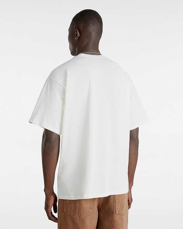 White Vans Goldfish Men T Shirts | VN2419637