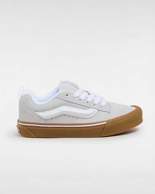 White Vans Knu Skool Men Sneakers | VN6803254