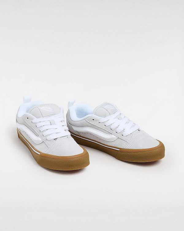 White Vans Knu Skool Women Sneakers | VN9856274