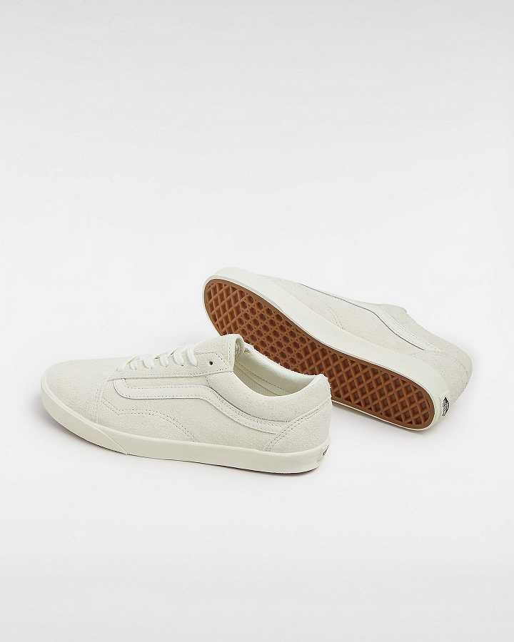 White Vans Old Skool Lowpro Men Sneakers | VN3948651