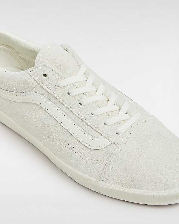 White Vans Old Skool Lowpro Men Sneakers | VN3948651
