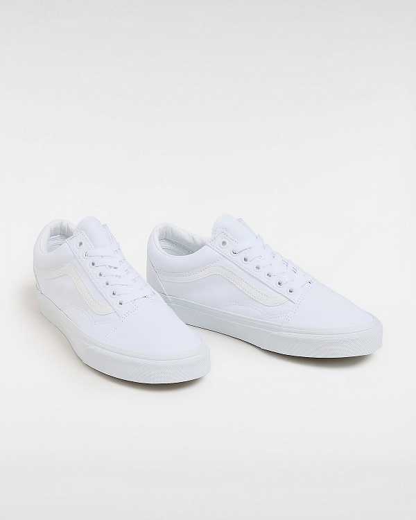 White Vans Old Skool Women Sneakers | VN1754298