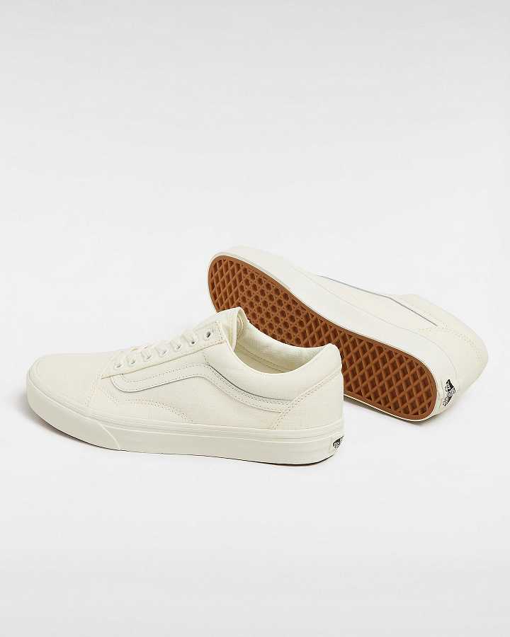 White Vans Old Skool Women Sneakers | VN2486039