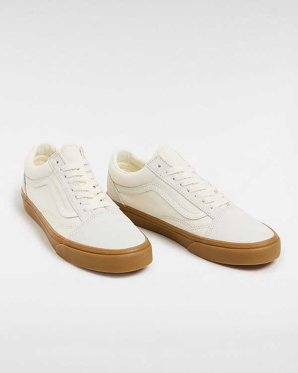 White Vans Old Skool Women Sneakers | VN9837546