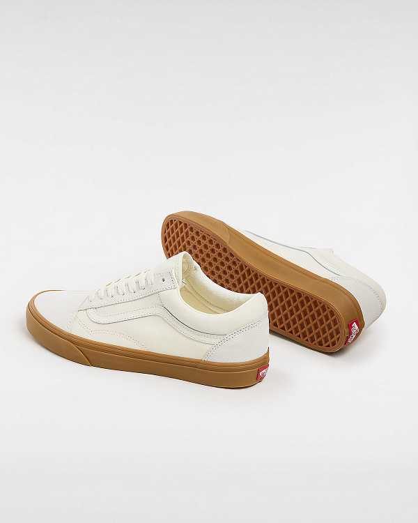 White Vans Old Skool Women Sneakers | VN9837546