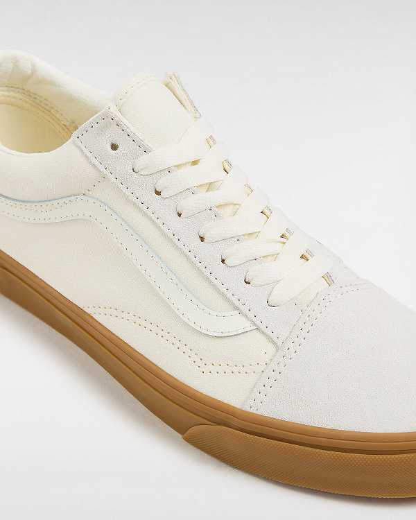 White Vans Old Skool Women Sneakers | VN9837546
