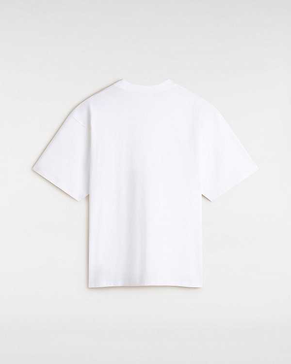 White Vans Original Standards Men T Shirts | VN6839157