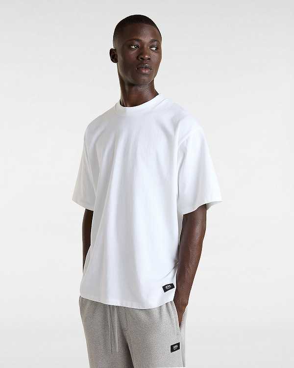 White Vans Original Standards Men T Shirts | VN6839157