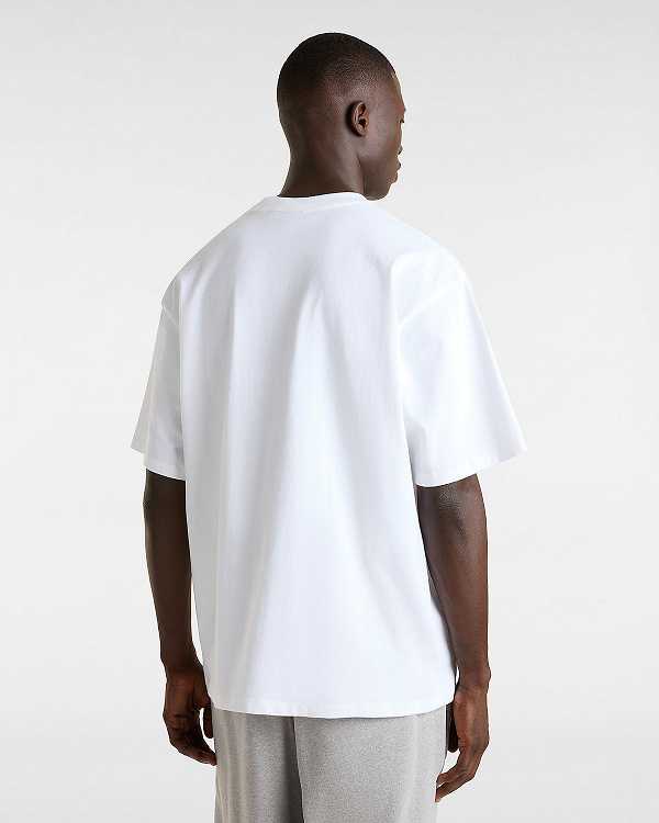 White Vans Original Standards Men T Shirts | VN6839157