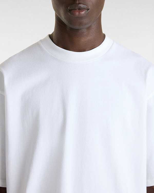 White Vans Original Standards Men T Shirts | VN6839157