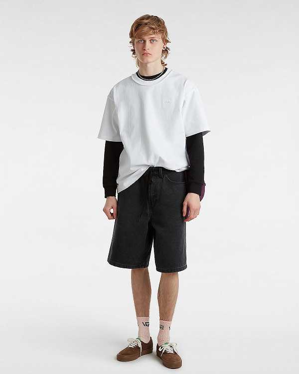White Vans Premium Logo Women T Shirts | VN0246893