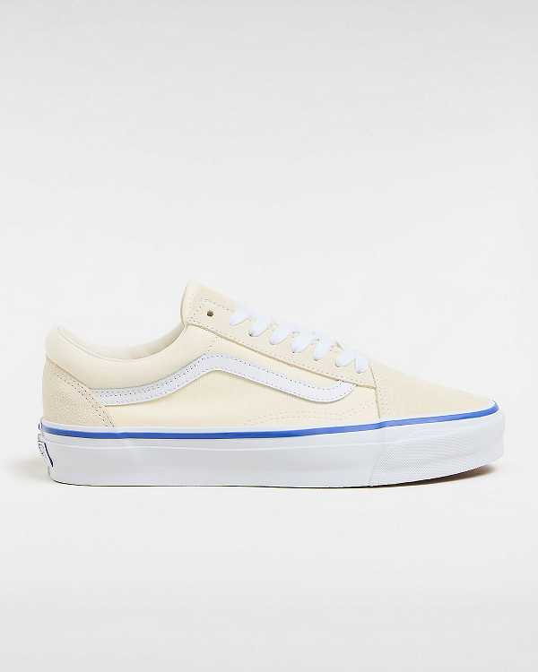 White Vans Premium Old Skool 36 Women Skate Shoes | VN8975640