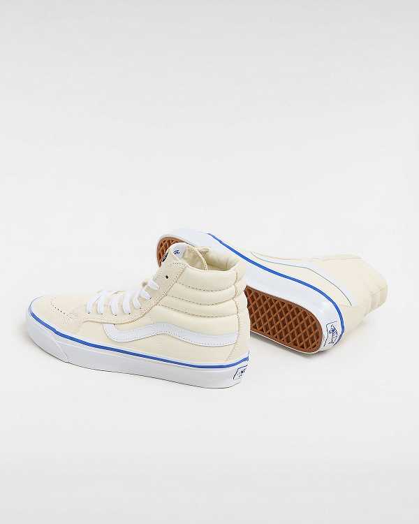 White Vans Premium Sk8-Hi 38 Reissue Men Skate Shoes | VN6301254