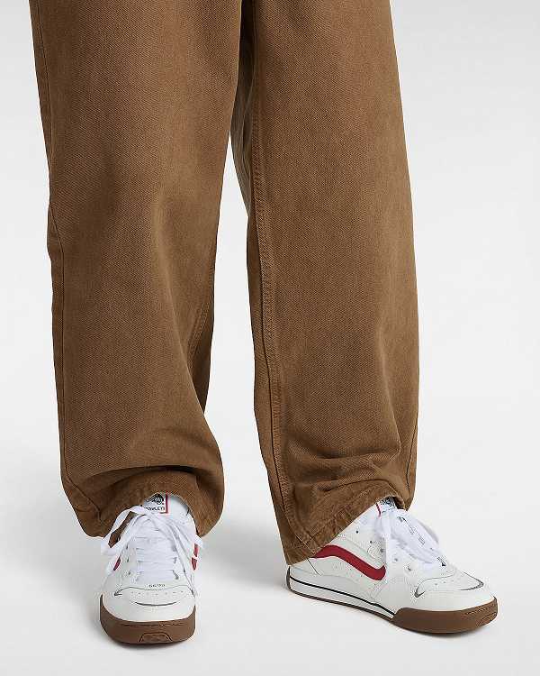 White Vans Rowley XLT Women Skate Shoes | VN4796208