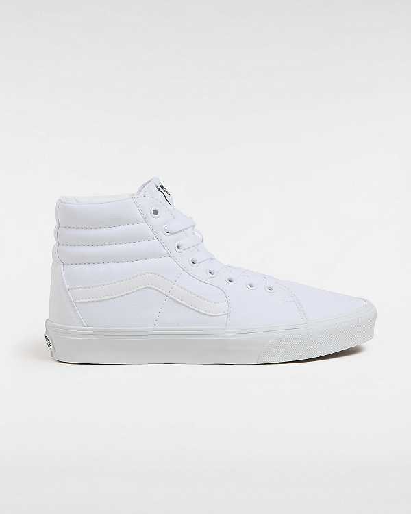 White Vans Sk8-Hi Men Sneakers | VN2197830