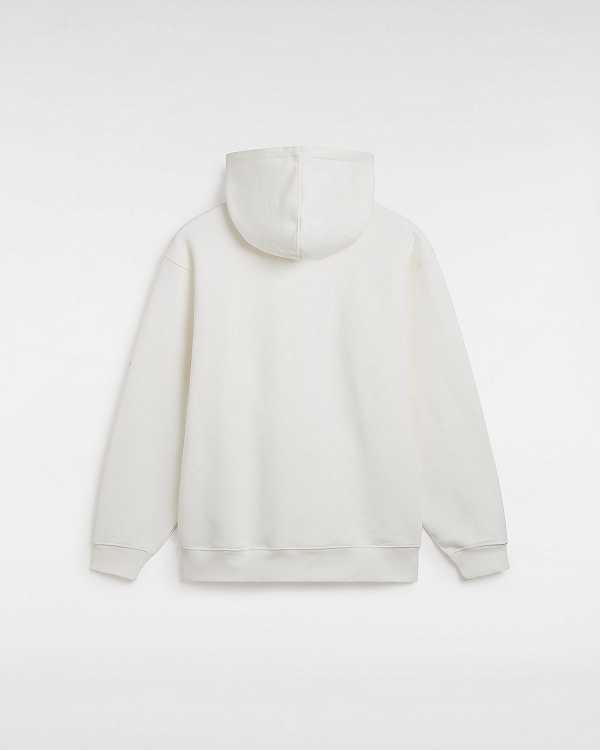 White Vans Skate Blurb Men Hoodie | VN2980153