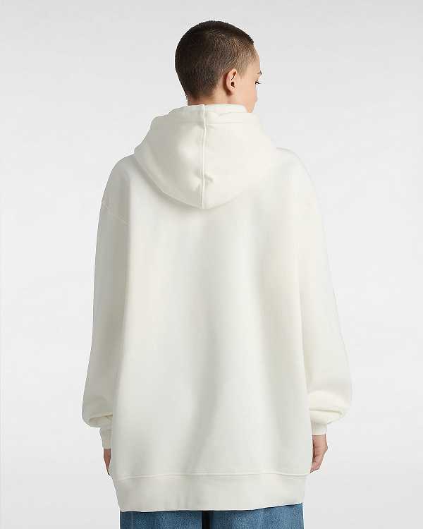 White Vans Skate Blurb Men Hoodie | VN2980153