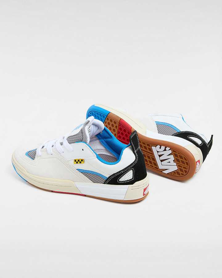 White Vans Skate Mixxa Men Athletic Shoes | VN0156823