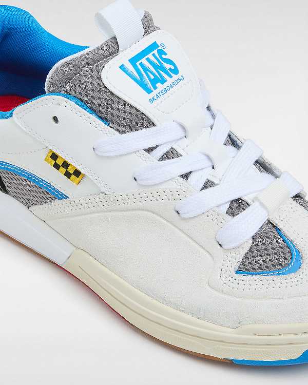 White Vans Skate Mixxa Men Athletic Shoes | VN0156823