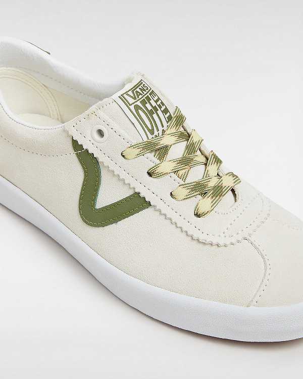 White Vans Sport Low Men Sneakers | VN8426197