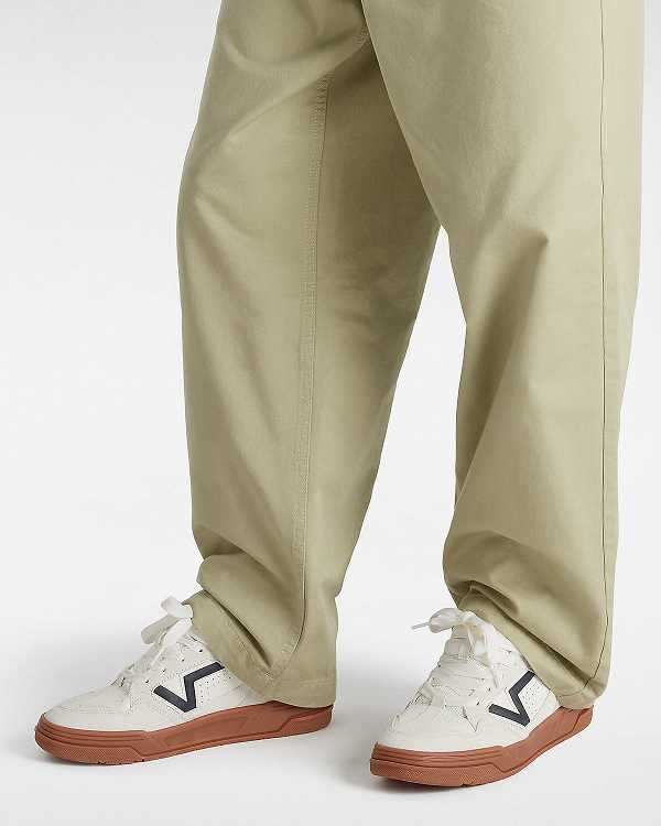 White Vans Upland Suede Women Sneakers | VN3284796