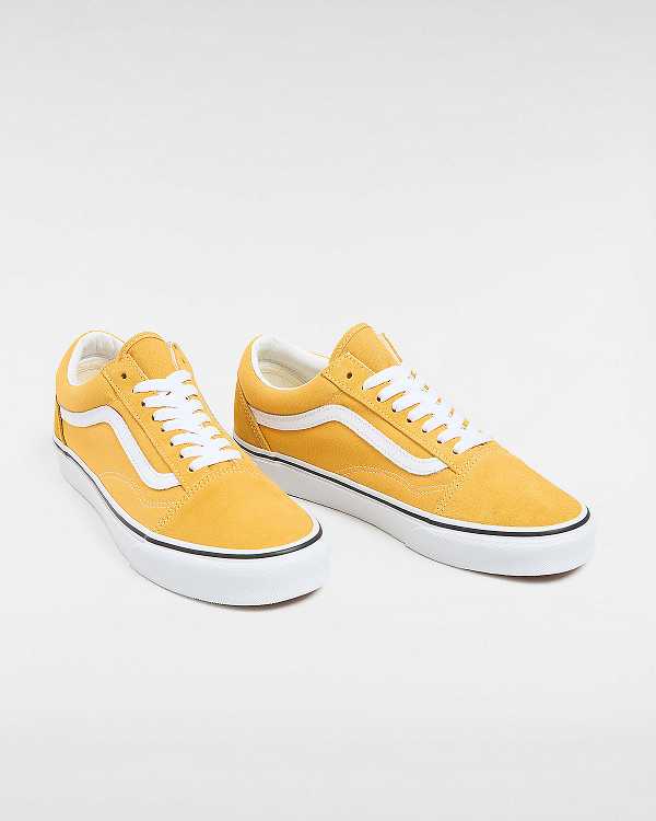 Yellow Vans Color Theory Old Skool Men Sneakers | VN5280641