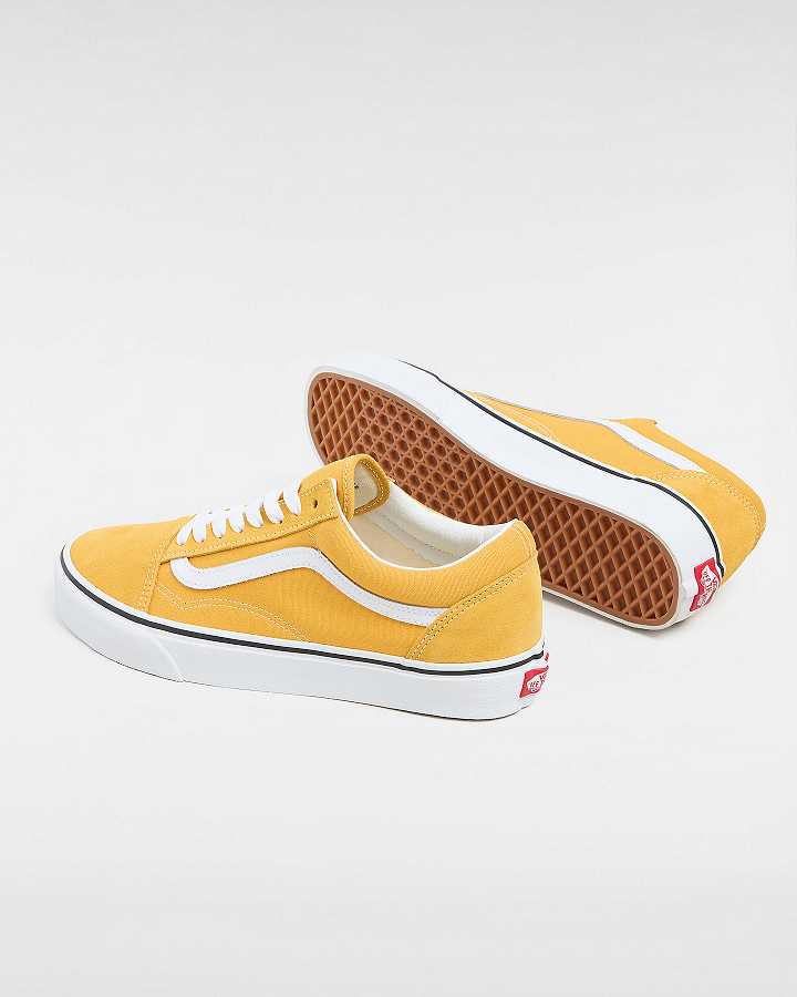 Yellow Vans Color Theory Old Skool Men Sneakers | VN5280641